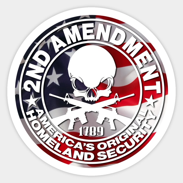 2nd Amendment Sticker by creativegraphics247